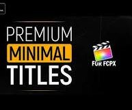 Premiumvfx minimal titles icon