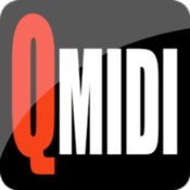 Qmidi pro midi and karaoke player icon