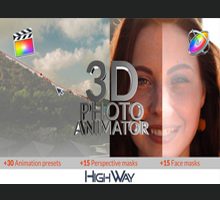 3D Photo Animator for Final Cut Pro