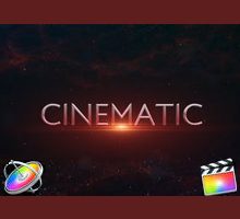 Cinematic Trailer Titles for Final Cut Pro