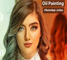 Oil Painting Photoshop Action