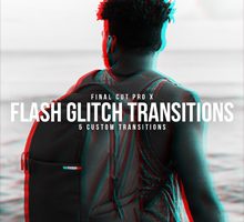 Glitch Flash Transitions Pack