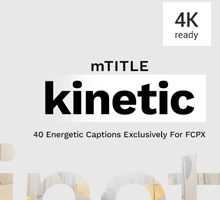 mTitle Kinetic for Final Cut Pro